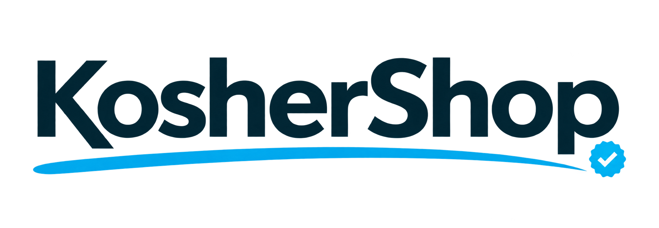 KosherShop Logo with Verification Badge