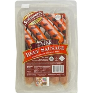 Solomon’s Polish Beef Sausage