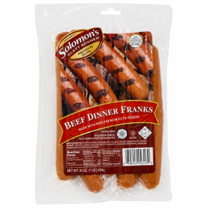 Solomon’s Dinner Beef Franks